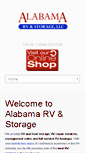 Mobile Screenshot of alabamarvandstorage.com